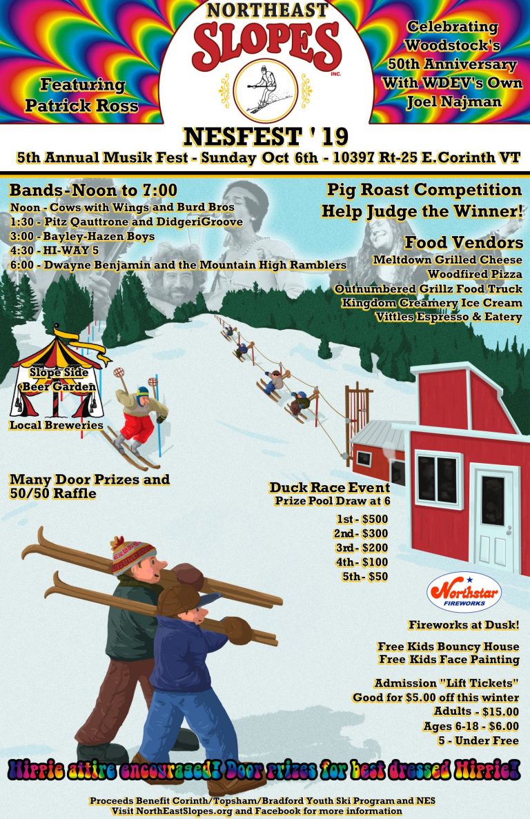 Northeast Slopes NESFEST October 2019-poster